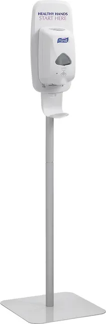 Stand gri de podea pentru dozator Purell TFX & LTX