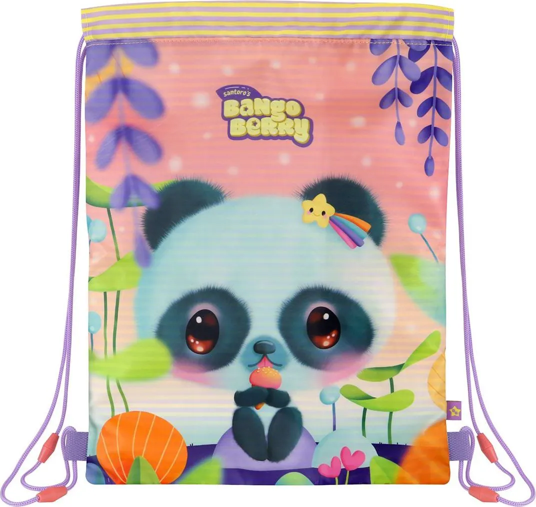 Saculet Gorjuss Bangoberry Pally Panda, 32x41x1 cm