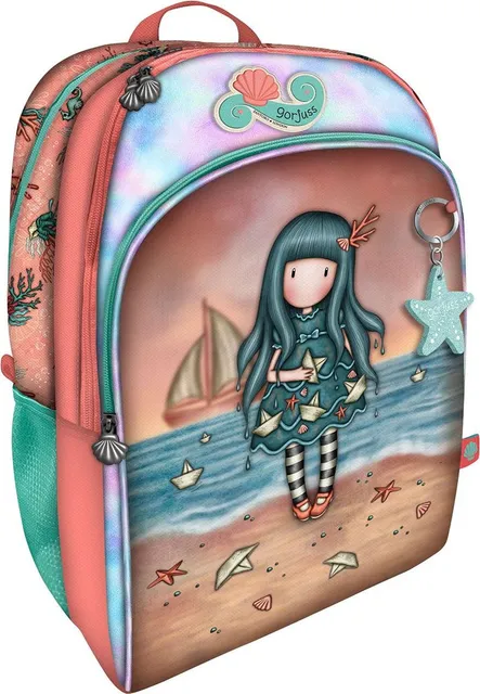 Rucsac clasic Gorjuss Washed Ashore, 2 compartimente, 34x43x22 cm