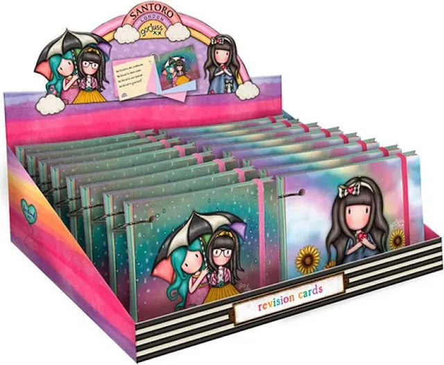 Display carduri educationale Gorjuss, Be Kind, 16 bucati, diverse modele