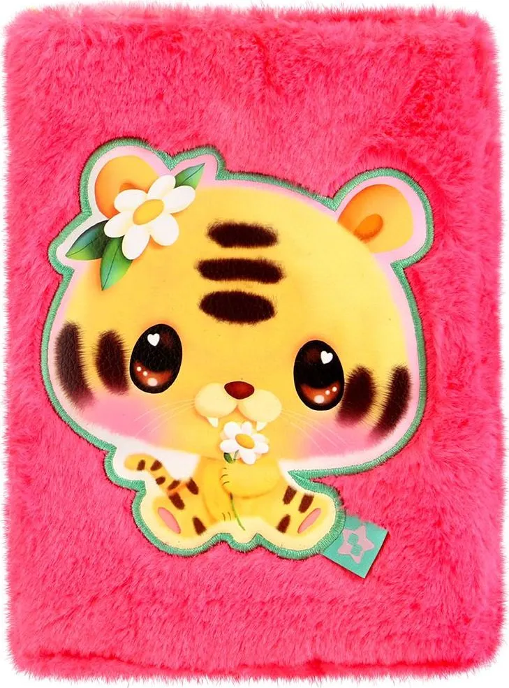 Notes pufos Bangoberry, Tiggy Tigrisorul, 18x23x4 cm