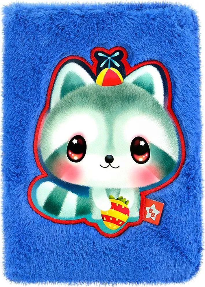Notes pufos Bangoberry, Remy Ratonul, 18x23x4 cm