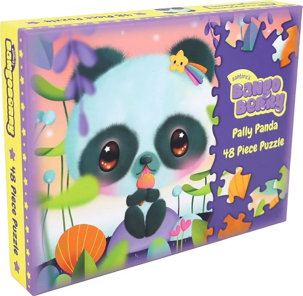 Puzzle Bangoberry, Pally Panda, 48 piese
