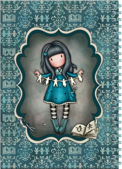Caiet Gorjuss I Found my Family in a Book, cu accesorii papetarie