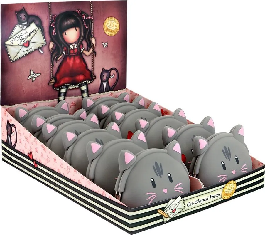 Display Gorjuss, 12 gentute, design pisica