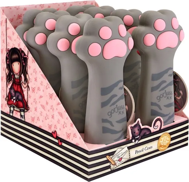Display Gorjuss, 8 penare, design labuta pisica