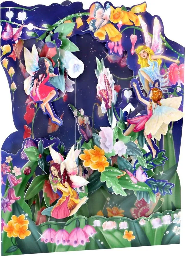 Felicitare Santoro, Design Zane, 3D Pop-up