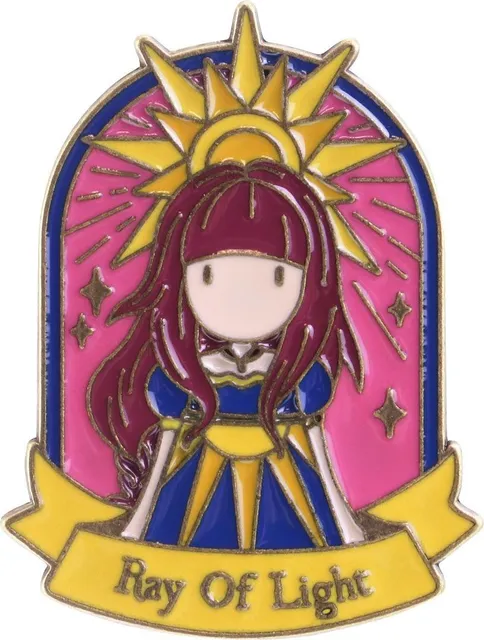 Pin Gorjuss, Ray of Light, 6x11x1 cm, blister