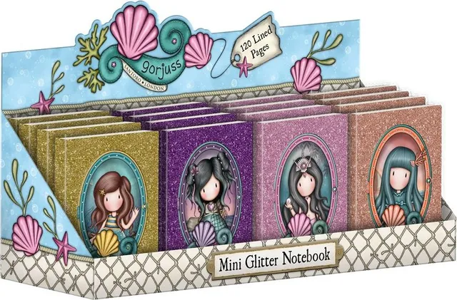 Caiet Santoro Gorjuss, Glitter, diverse modele