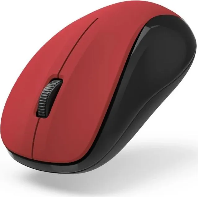 Mouse HamaMW-300 V2, optic, 3 butoane, rosu