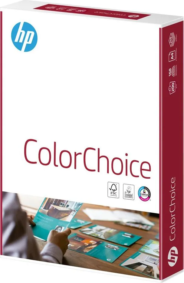 Carton alb premium HP Color Choice, A4, 200 g/mp, 250 coli/top