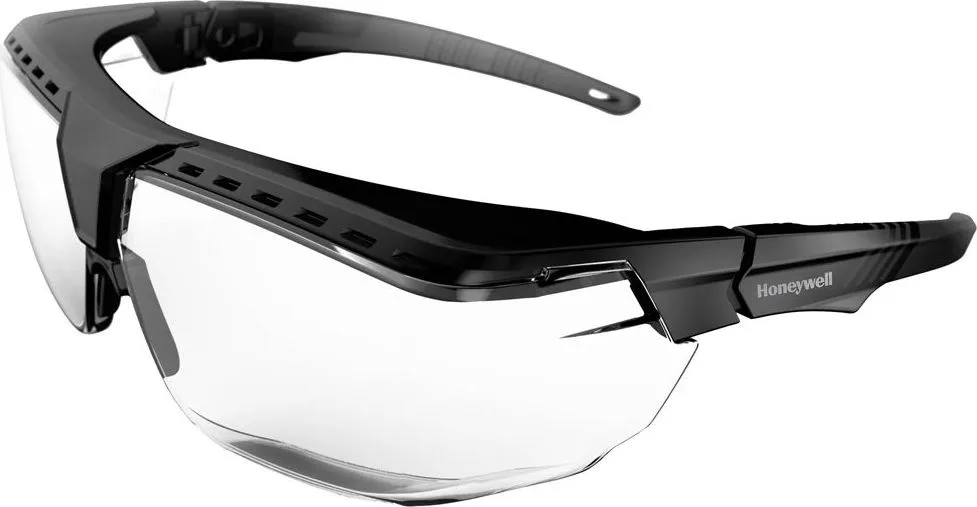 Ochelari Honeywell Avatar OTG rama neagra transparenti
