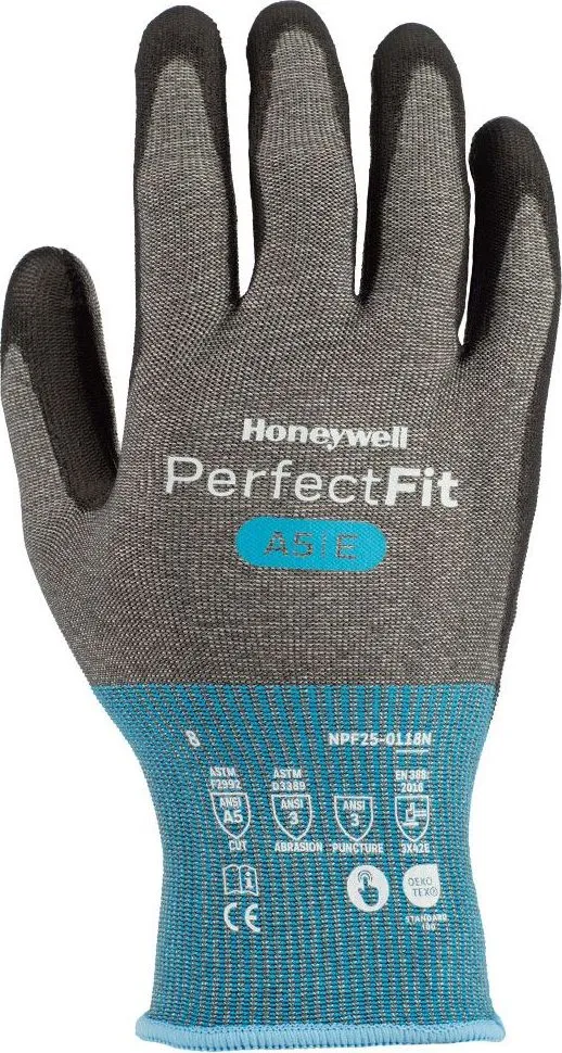 Manusi Honeywell Perfect fit imersie, 3X42E Ansi A5, marimea 8