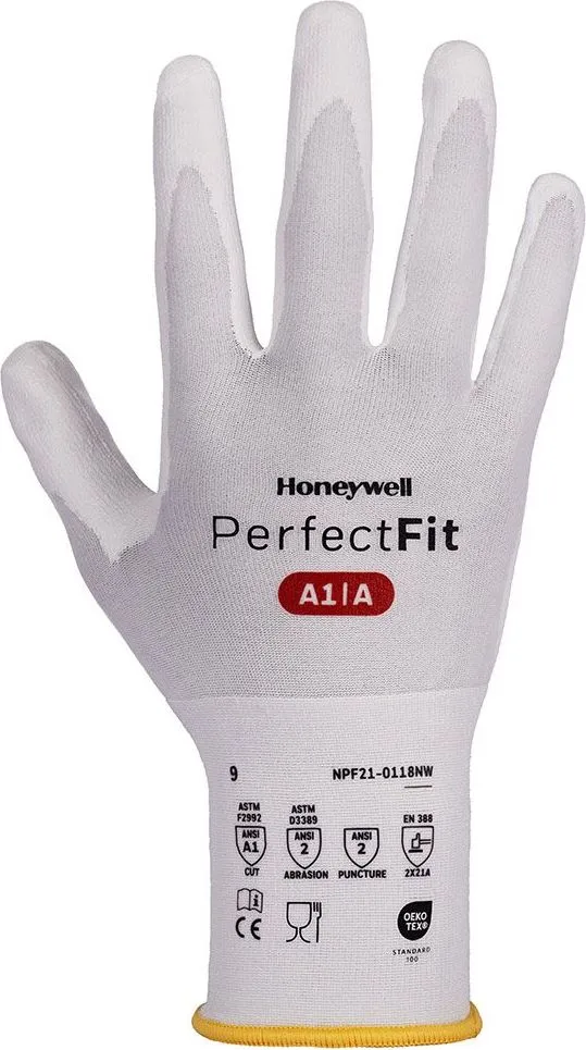 Manusi Honeywell Perect fit, imersie PU 2121A Ansi A1, marimea 7