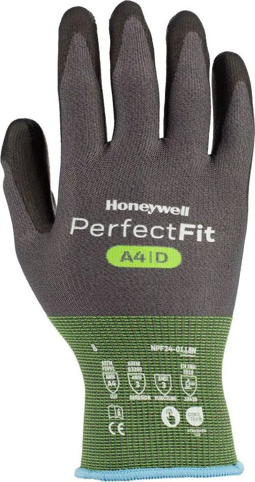Manusi Honeywell Perfect fit, imersie PU 3X42D Ansi A4, marimea 10