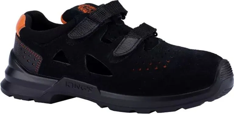 Sandale negre Honeywell, Velcro Kings KWS201S S1P SRC marimea, 45