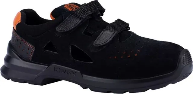 Sandale negre Honeywell, Velcro Kings KWS201S S1P SRC marimea, 46