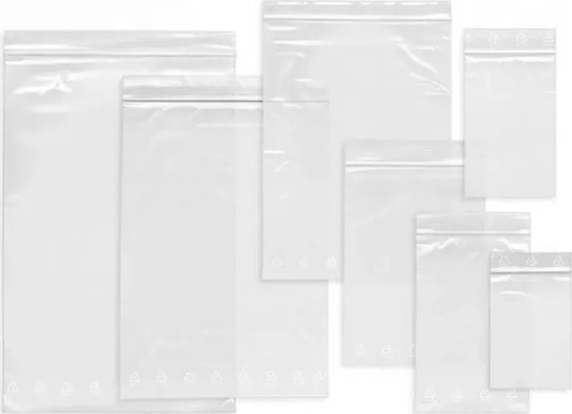 Pungi ziplock, 100x100 mm, 100 bucati/set