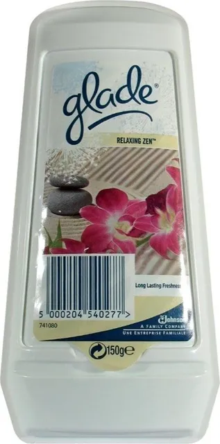 Odorizant gel, Glade, relaxing zen