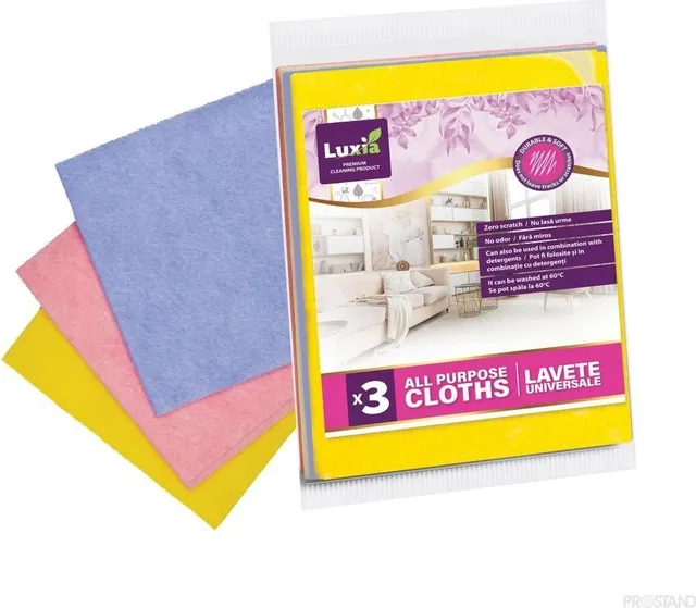 Lavete universale Luxia, 35x37 cm, 3 bucati/set