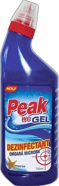 Peak WC gel dezinfectant, 750 ml