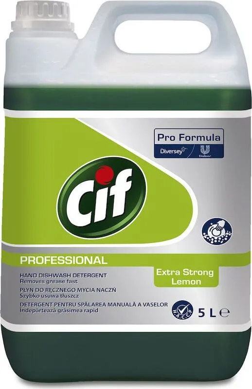 Cif detergent de vase super concentrat cuaroma de lamaie, 5 l