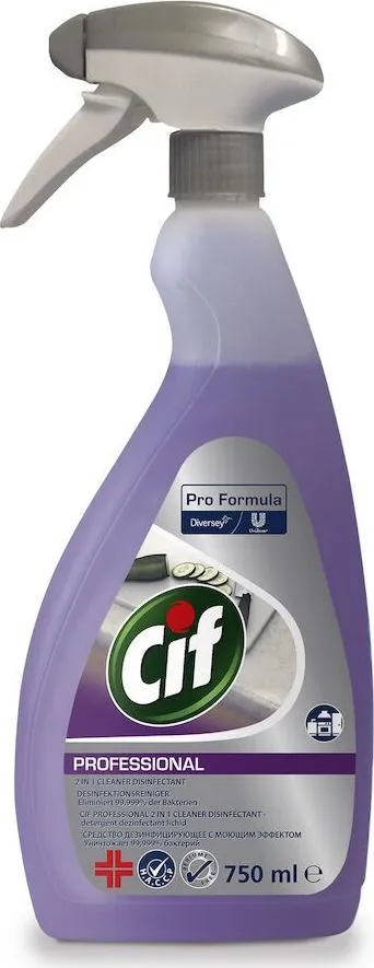 Dezinfectant CIF 2in1, 750 ml