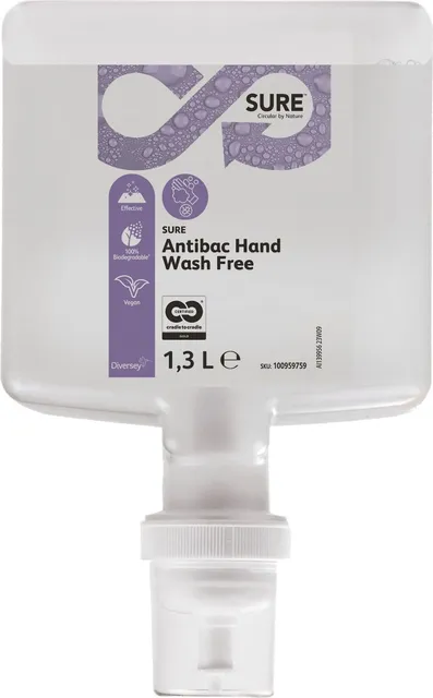 Sapun antibacterian SURE Antibac Hand WashF IC, 1.3 l