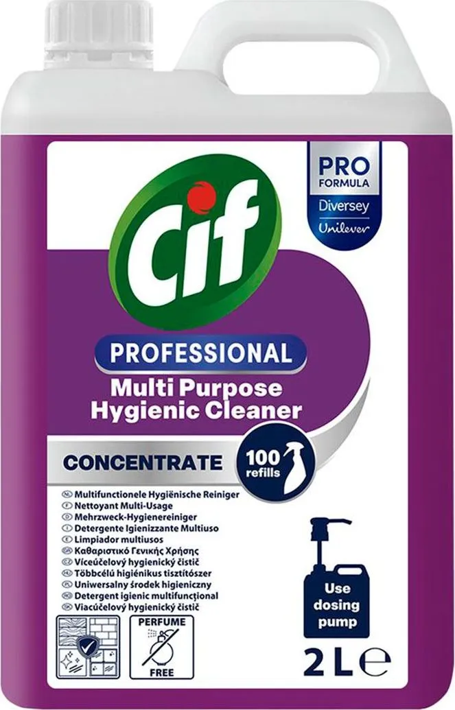 Detergent profesional concentrat Cif ProFormula, universal, 2L