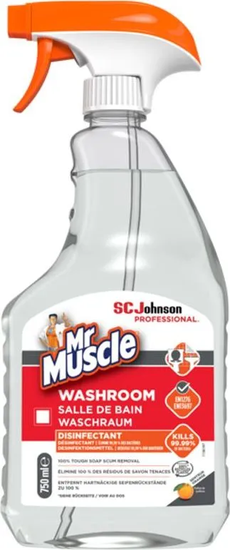 Detergent igienizant pentru baie Mr Muscle, 750 ml