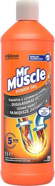 Gel pentru desfundarea tevilor Mr Muscle, 1 L