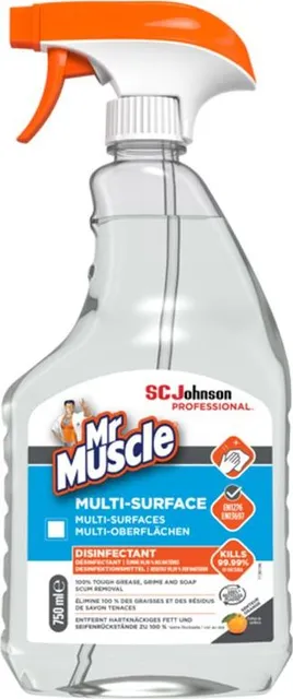 Detergent igienizant multisuprafete Mr Muscle, 750 ml