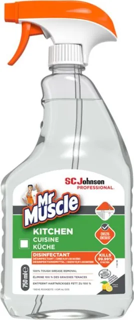 Detergent igienizant pentru bucatarie Mr Muscle, 750 ml
