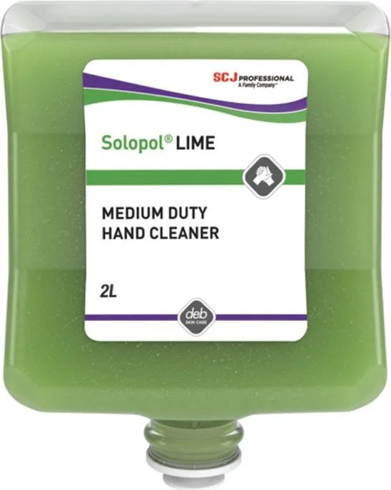 Pasta de curatare pe baza de solvent SC Johnson Solopol Lime, 2 L