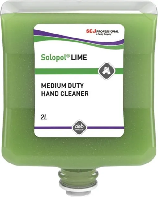 Pasta de curatare pe baza de solvent SC Johnson Solopol Lime, 2 L