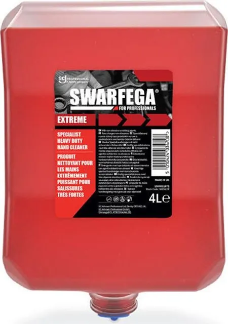 Pasta curatare maini Swarfega Exterme, murdarie dificiala, 4L