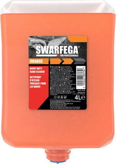 Pasta curatare maini Swarfega Orange, mizerie medie, 4L