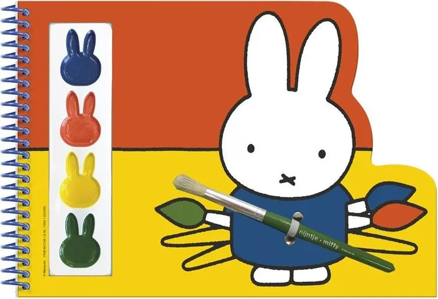 Carte pentru pictat, Creative Craft, design iepuras