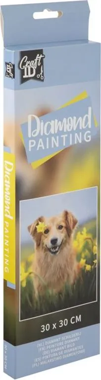 Pictura diamant Creative Craft, model Caine, 30 x 30 cm, Set Craft ID Diamond Painting