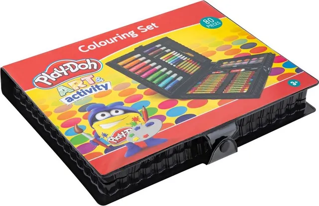 Set 80 accesorii pictura si desen Play Doh
