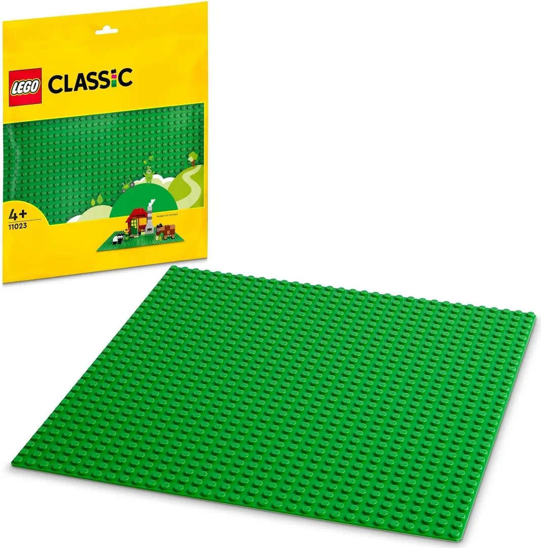 LEGO Classic, Placa de baza verde, numar piese 1, varsta 4+