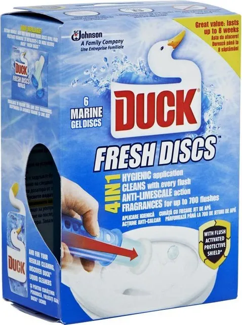 Odorizant toaleta Duck Fresh Disc 4 in 1, 36 ml