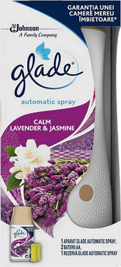 Odorizant de camera Glade Automatic Spray Lavender Jasmine, 269 ml