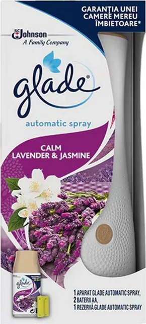 Odorizant de camera Glade Automatic Spray Lavender Jasmine, 269 ml