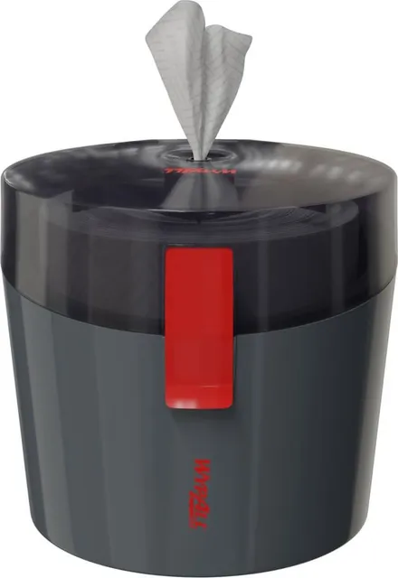 Dispenser lavete Kimberly-Clark WyPall Reach PLUS, negru, compatibil cu rolele WypAll