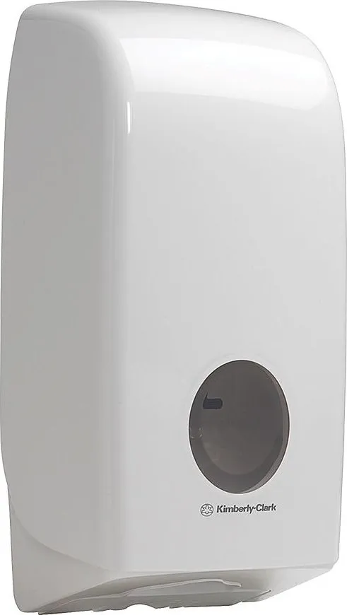 Dispenser Kimberly-Clark Aquarius pentru hartie igienica pliata