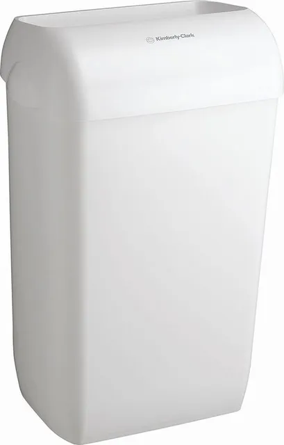 Cos pentru gunoi, Kimberly-Clark, Aquarius, 43 l, alb