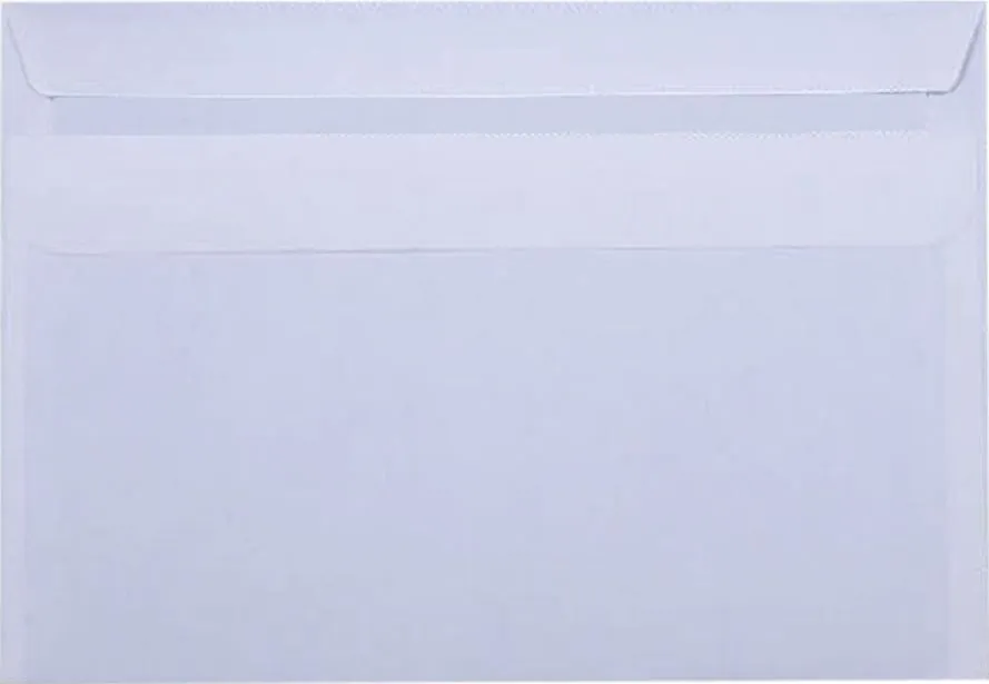 Plic C6, 114 x 162 mm, alb, autoadeziv, 80 g/mp, 25 bucati/set