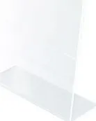Display din plexiglas, A4, transparent