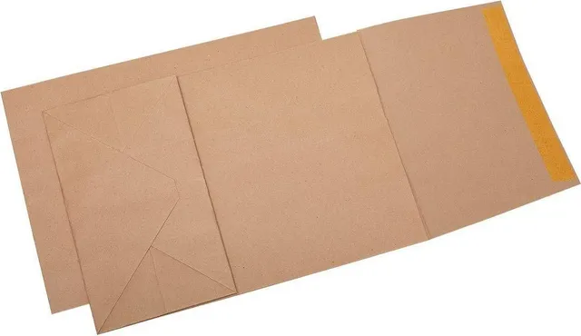 Plic B4 cu burduf, 250x353x150 mm, kraft 100 bucati/cutie